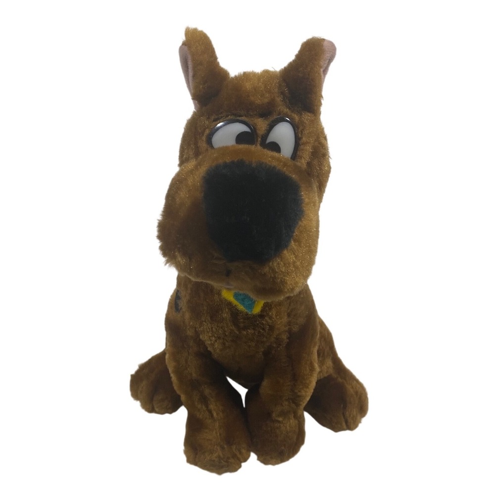 Cartoon Network Scooby‎ Doo Plush Brown Dog Stuffed Animal Cartoon Network Tag